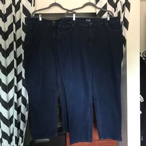 Plus size 22 jeans bundle